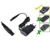 BODYA 2Pcs 15V Shaver Charger Cord Charging Cable Power Supply Adapter Fit for Philips Shaver HQ8505 HQ8500 HQ6425 HQ6426, Black view 4