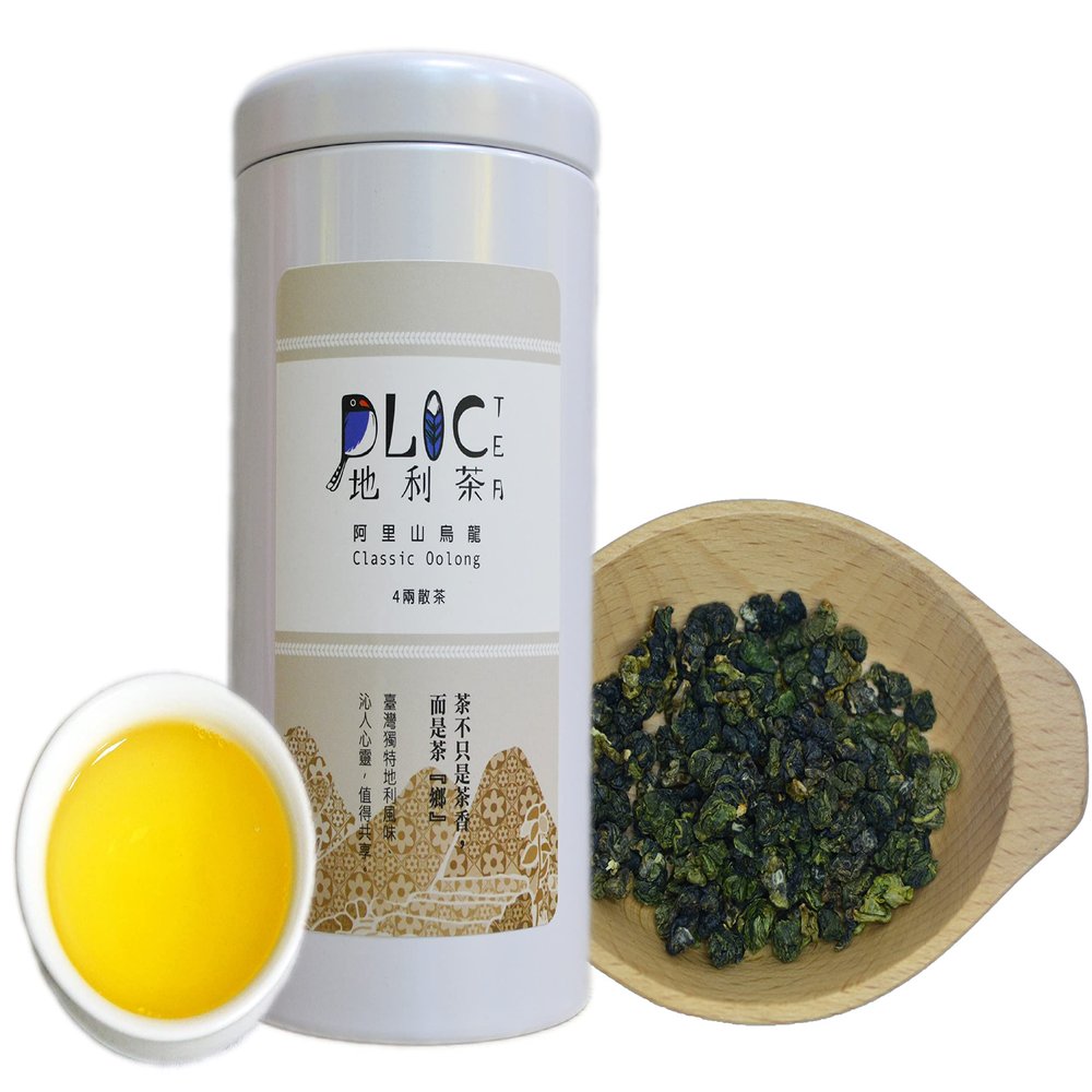 DLIC TEA Taiwan Oolong Tea Alishan Tea High Mountain Oolong Tea 150g (5.29 oz) Qingxin Oolong