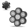 UPTARD Head Shaver Replacement Heads, 7D Rotary Blades, Bald Men, Men, Black view 1