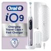 Oral-B iO9 Electric Toothbrushes For Adults, App Connected Handle, 1 Toothbrush Head, Charging Travel Case and Magnetic Pouch, 7 Modes, 2 Pin Plug, Special Edition view 1