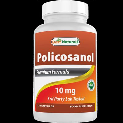 Best Naturals Policosanol 10 mg 120 Capsules (120 Count (Pack of 2))