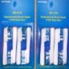 8 Pack Double Dual Brush Heads Electric Toothbrushes Sealed!` view 1