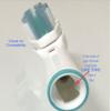 8 Pack Double Dual Brush Heads Electric Toothbrushes Sealed!` view 2