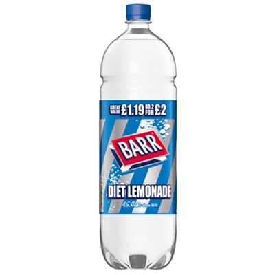 Barr Diet Lemonade 2 Ltr (Pack of 6)