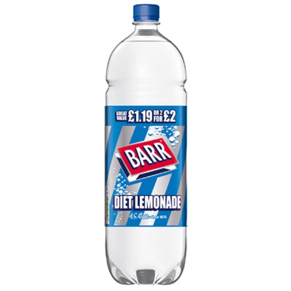 Barr Diet Lemonade 2 Ltr (Pack of 6)