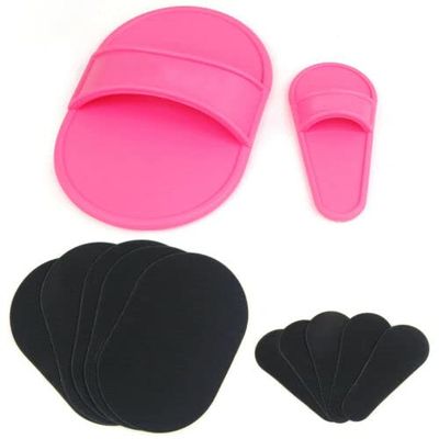 Accessotech 10 x Exfoliating Hair Removal Pads Smooth Skin on Legs Arm Face Top Lip Unwanted Hair Removal Depilation Pads