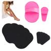 Accessotech 10 x Exfoliating Hair Removal Pads Smooth Skin on Legs Arm Face Top Lip Unwanted Hair Removal Depilation Pads view 2
