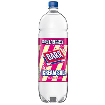 Barr Cream Soda 2 Ltr (Pack of 6)