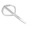 Yutoner Eyebrow and Nose Hair Safety Curved Scissors, 3.4 Inch Stainless Steel Professional Facial Hair Beard Eyelashes Eyebrow and Moustache Scissors Trimmer (Silver Curved) view 2