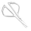 Yutoner Eyebrow and Nose Hair Safety Curved Scissors, 3.4 Inch Stainless Steel Professional Facial Hair Beard Eyelashes Eyebrow and Moustache Scissors Trimmer (Silver Curved) view 3