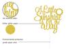 A Little Sunshine Is On The Way Cake Topper, You are My Sunshine Cake Decoration, Sun Baby Shower Cake Decor, Gender Reveal Sunshine Birthday Party Supplies Gold Glitter view 2