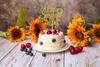 A Little Sunshine Is On The Way Cake Topper, You are My Sunshine Cake Decoration, Sun Baby Shower Cake Decor, Gender Reveal Sunshine Birthday Party Supplies Gold Glitter view 4