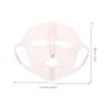 FOMIYES Silicone Mask Reusable Beauty Face Moisturizing Cover for Sheet Mask Use for Home Skincare Routine view 2