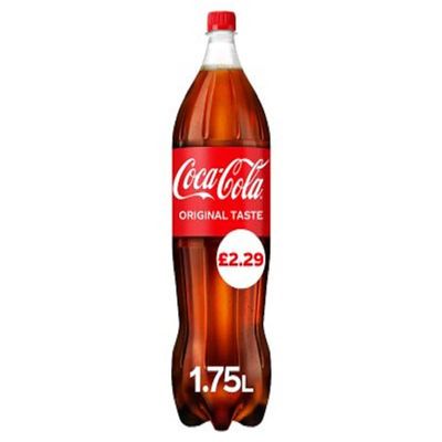 Coke Coca-Cola Original Taste 1.75L (Pack of 6)