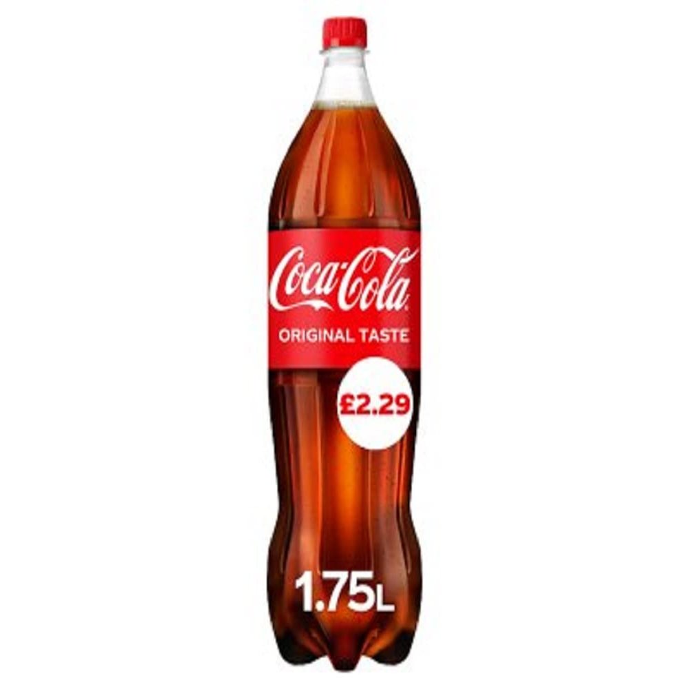Coke Coca-Cola Original Taste 1.75L (Pack of 6)