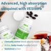 Igennus Advanced VESIsorb Ubiquinol 100mg 90 Softgels, 600% Bioavailability, Fast-Acting Water-Soluble Coenzyme Q10 Supplement for Energy & Heart, 3-Months Supply view 2