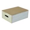Cork Top Step Box - 6 Inch Height - Integrated Handles - 125kg (20 Stone) Weight Limit - Lightweight & Portable - Non-Slip Bathroom Mobility Step view 2