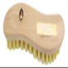 Masonic Oval Cross & Crown Wooden Hand Brush Cleaning Scrubbing Stiff Bassine Brush Personalised Gift 255 view 1