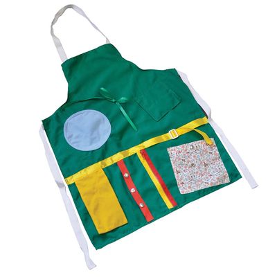 Activity Apron Learning Tool - Sensory Stimulation - Aids Coordination - Helps Users with Dementia & Alzheimers - Independent Living Rehabilitation Aid