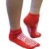 Double Sided Tread Non-Slip Socks - UK Sizes 7.5 to 9.5 - Red - Machine Washable Up to 40 Degrees - Anti Slip Mobility Clothing - Latex Free view 2