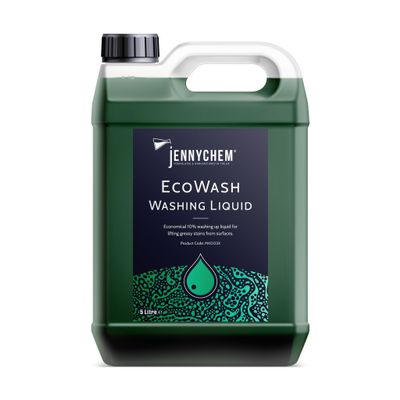10% Concentrated Green Washing Up Liquid (5 L) Strong Washing Liquid Formula - Table, Mirror, & Window Cleaning Detergent Household Cleaning & Dishwashing Liquid - Ideal Home Cleaning Supplies