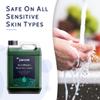 10% Concentrated Green Washing Up Liquid (5 L) Strong Washing Liquid Formula - Table, Mirror, & Window Cleaning Detergent Household Cleaning & Dishwashing Liquid - Ideal Home Cleaning Supplies view 3