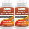 Best Naturals, Fast Acting Lactase Enzyme, 3000 FCC ALU, 180 Tablets (180 Count (Pack of 2)) view 1