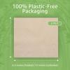 Ibambo 50 Pack Bamboo Everyday Napkins - 2-Ply Ecofriendly Lunch & Dinner Napkins - Bamboo Napkins for Events & Occasions - 6.5x6.5 Inch Folded Disposable Napkins - Compostable Napkins for Dining view 3