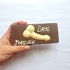 Choccolandia Hen Party Gift, Same Willy Forever, Gift for Bride, 50g Belgian Chocolate, Handmade view 3