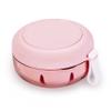 Denture Case, Definitely No-Leak Denture Bath Box for Traveling Perfectly, Denture Cup with Strainer & Magnetic Mirror,Completely Clean Care for Retainer, Mouth Guard, & Denture(PINK) view 1