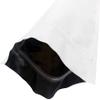 Jamo Solutions | 50pcs, 750ml | Heat Seal White Aluminium Foil Stand Up Bags / Pouches Zip Lock Bag Food Grade (160x270mm) view 4