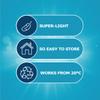 Dr. Beckmann MAGIC LEAVES Laundry Detergent Sheets NON-BIO | Convenient and pre-dosed laundry detergent sheets | Dissolvable climate neutral and easy to use | 25 sheets view 4