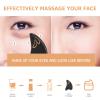 Healeved Portable Lymphatic Gua Board Smooth Edges for Gentle Facial Scraping Versatile Home Use Buffalo Horn for Beginners and view 4