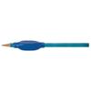 3 Pack Blue Writing Grips for Pens and Pencils - Standard Size - Flexible Moulded Design - Drawing & Writing Improved Grip Aid view 2