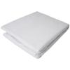 Anti-Allergenic Waterproof Mattress Protector - Double - Machine Washable White Terry Fabric - Anti Bacterial Backing - Bedding Protection view 3