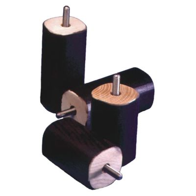 100mm Adjustable Height and Width Linked Bed Raisers - 380kg (59 Stone) Weight Limit - Suitable for Most Beds