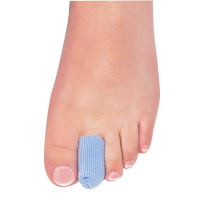 6 Pack Large Antibacterial Digital Caps - Cut to Size - Protective and Cushioning - Suitable for Fingers & Toes - Lined with Mineral Oil - Hypoallergenic