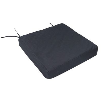 Pressure Relief Orthopaedic Cushion - 430mm x 430mm x 80mm - Provides Extra Support - Convoluted Memory Foam Design - Tie Straps to Secure Cushion to Chair
