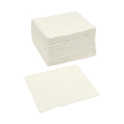 Paper Napkins Square 2 Ply 400x400mm White [Pack 250] Free finchley Refill Pen (1)