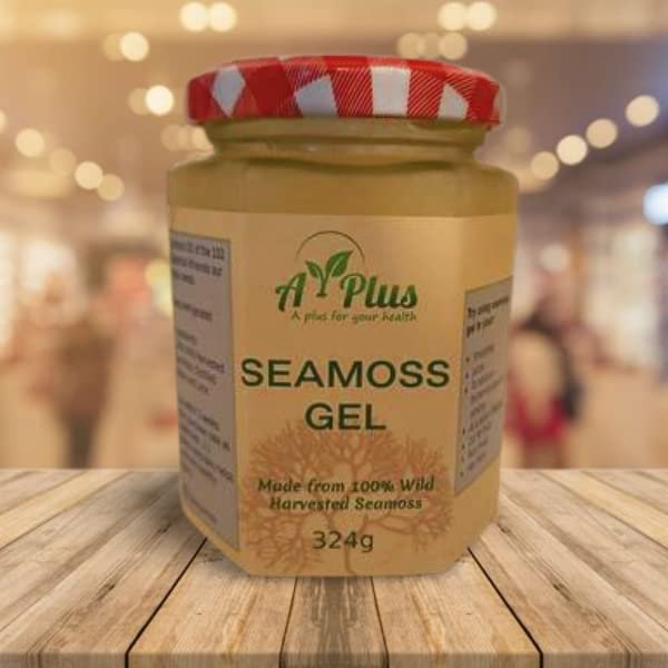 Organic Seamoss Gel 324ml 100% Wildcrafted Seamoss | Vegan | Made to Order to keep it fresh | Shipped from The UK (Gold)