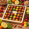 Bergen Marzipan 36 Piece Assorted Fruit Box Tray view 4