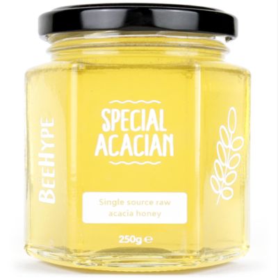 BeeHype Special Acacian - 100% Pure Luxury Acacia Raw Bee Honey - 250g