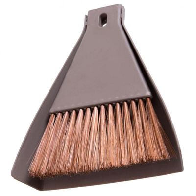 TOSSPER Mini Dustpan and Brush Set, Small Hand Broom and Dustpan Set, Cute Desktop Sweeper Computer Table Keyboard Dust Pans with Brush