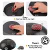 2pack Cast Iron Cleaner Chainmail Scrubber 316L Chainmail Scrubber for Iron Pan, Silicone Insert Chain Mail to Clean Cast Iron Herda Chain Scrub Brush Metal Scraper Cleaning Tool for Iron Skillet view 3