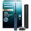 Philips Sonicare DiamondClean 9000 Series Power Electric Toothbrush Special Edition - Sonic Brush, Dark Blue, 1 X C3 Premium Plaque Control Brush Head (Model HX9911/88) view 1