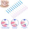 160 Pieces Dual-Use Interdental Brushes, Silicone Tooth Floss Picks Dental Picks Interdental Brush Toothpick Dental Brushes Teeth Brush Picks for Braces Oral Cleaning view 2