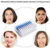 160 Pieces Dual-Use Interdental Brushes, Silicone Tooth Floss Picks Dental Picks Interdental Brush Toothpick Dental Brushes Teeth Brush Picks for Braces Oral Cleaning view 3