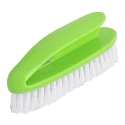 Ruilogod Plastic Household Oval Shaped Clothes Shoes Cleaning Tool Bristle Scrub Brush Green (id: 9c7 ae1 dc9 4ea 5bf (id: 9c7 ae1 dc9 4ea 5bf