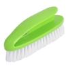 Ruilogod Plastic Household Oval Shaped Clothes Shoes Cleaning Tool Bristle Scrub Brush Green (id: 9c7 ae1 dc9 4ea 5bf (id: 9c7 ae1 dc9 4ea 5bf view 1