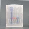 Water Flosser Tips Storage Case Nozzle Box Oral Irrigator Replacement Nozzle Organizer (No Nozzle) Practical Processed view 3